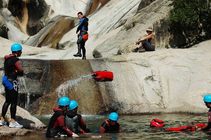 bases pratique canyoning