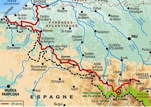 Pyrénnées Occidentales carte Pyrénnées Occidentales