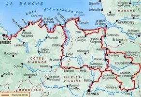 carte cote emeraude