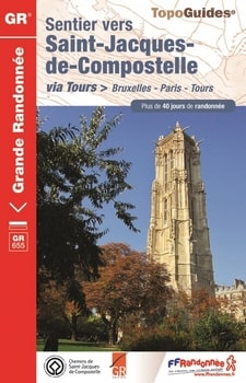 topoguide-compostelle paris tours 