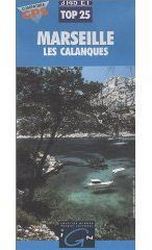 carte  IGN calanque  TOP 25