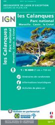 carte  IGN calanque