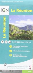 Carte touristique routière  IGN: La Réunion  