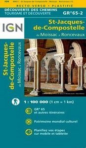 carte ign moissac roncevaux