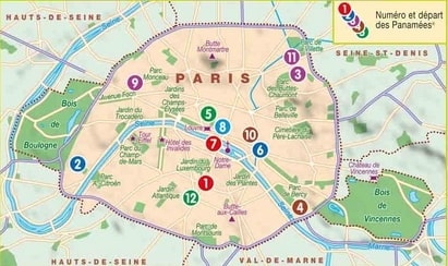carte quartiers et histoires de paris