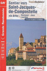 topo guide Compostelle via Toulouse - Jaca