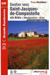 topo guide Compostelle Montgenèvre - Arles