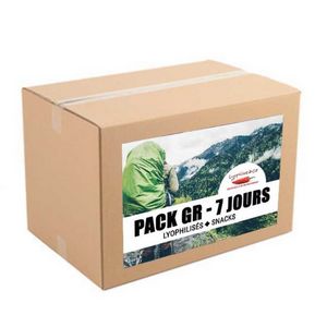 pack repas lyophilise