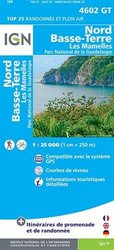 Carte IGN Guadeloupe Nord Basse-Terre 