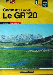 carte IGN du gr20